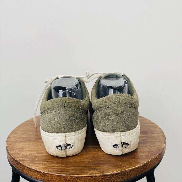 Vans Old Skool Grape Leaf True White Platform Suede Sneakers Women’s Size 9 - Picture 5 of 9